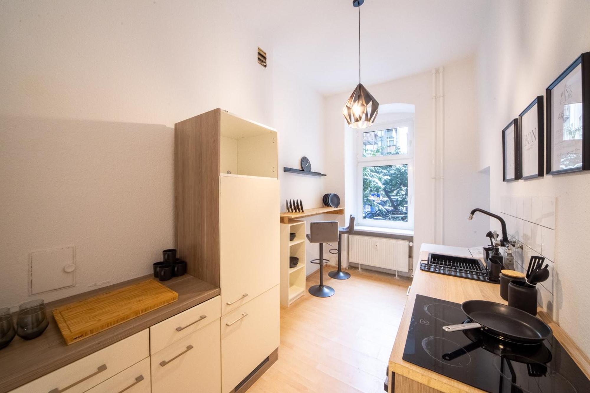 Apartmán Massagesessel, King-Sized Bed, Billardtisch, 2 Couches Berlín Exteriér fotografie